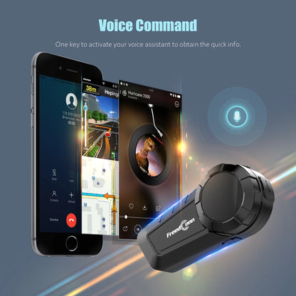 FreedConn KY Pro – Premium Bluetooth Motorcycle Headset