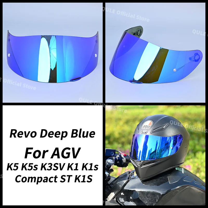 VizoShield – Replacement Visor for AGV K1, K3SV, K5 & K5S Helmets