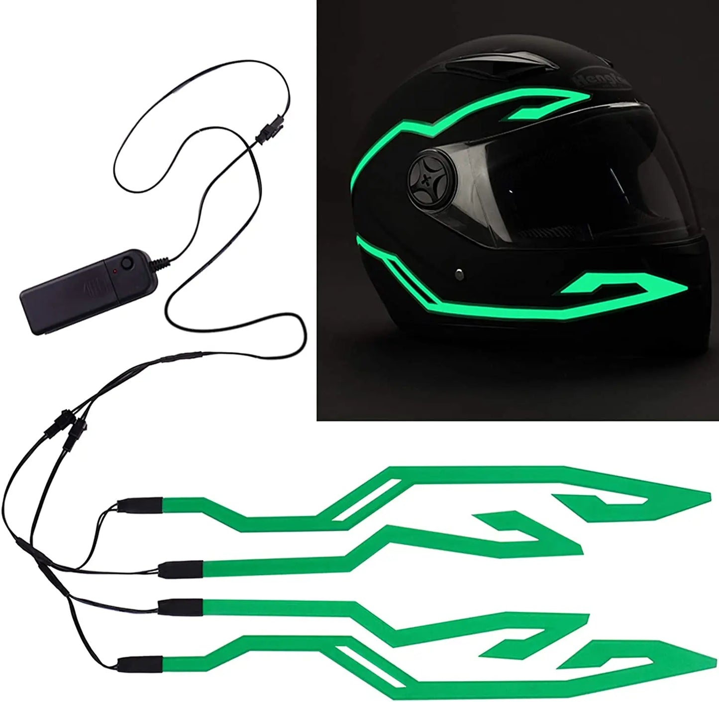 LazerGlow – LED Helmet Light Strips