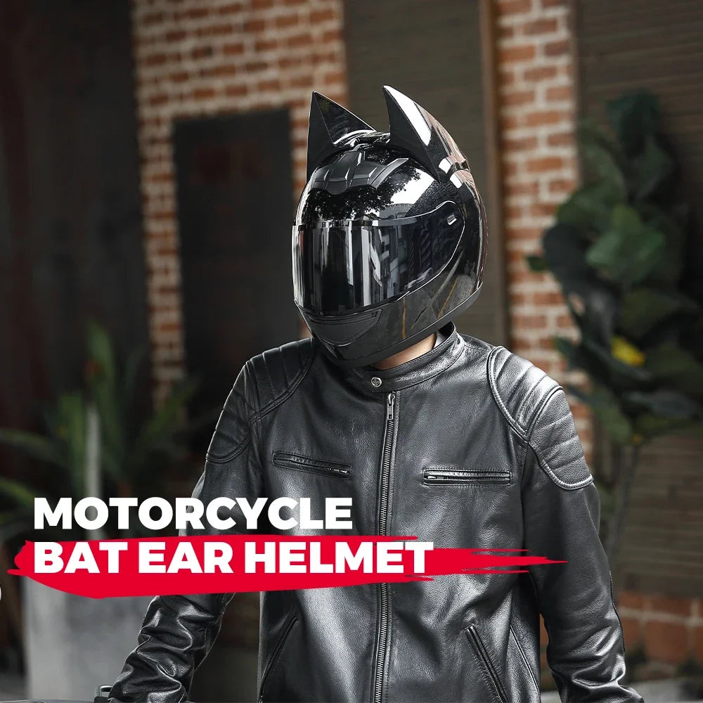 Dark Knight Ride – Batman-Inspired Full-Face Helmet
