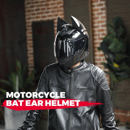 Dark Knight Ride – Batman-Inspired Full-Face Helmet