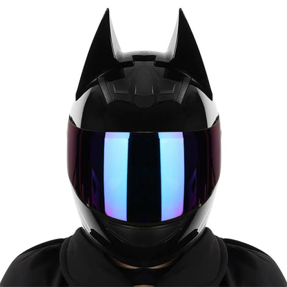 Dark Knight Ride – Batman-Inspired Full-Face Helmet