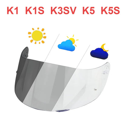 Replacement Visor Lens for AGV K1, K1S, K3SV, K5, K5S & Compact ST Helmets