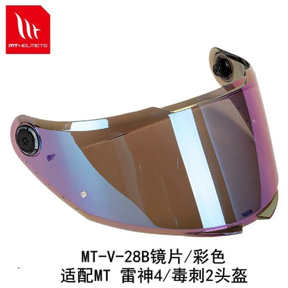 MT-V28B Clear Vision Replacement Visor – For MT Thunder 4 SV Helmet