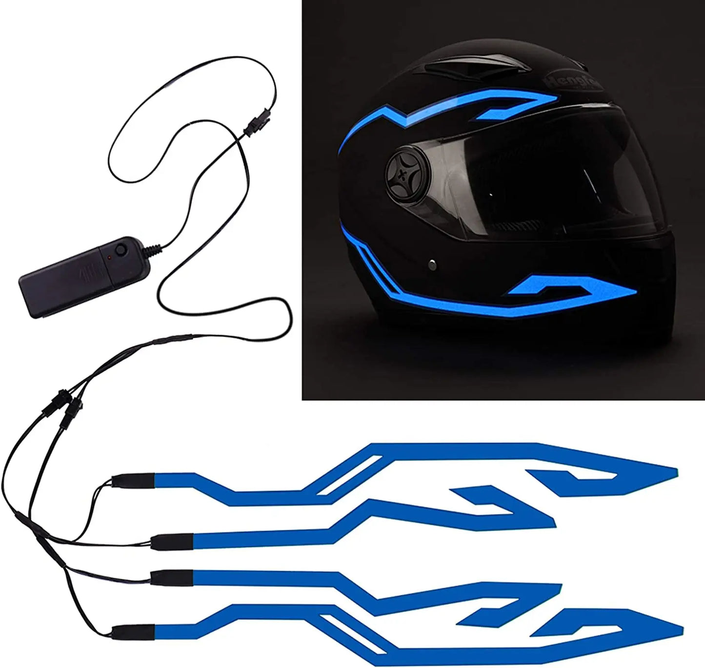 LazerGlow – LED Helmet Light Strips