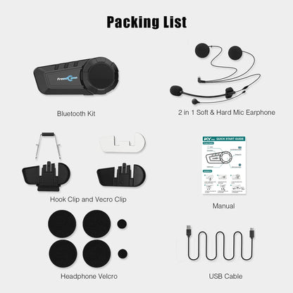 FreedConn KY Pro – Premium Bluetooth Motorcycle Headset