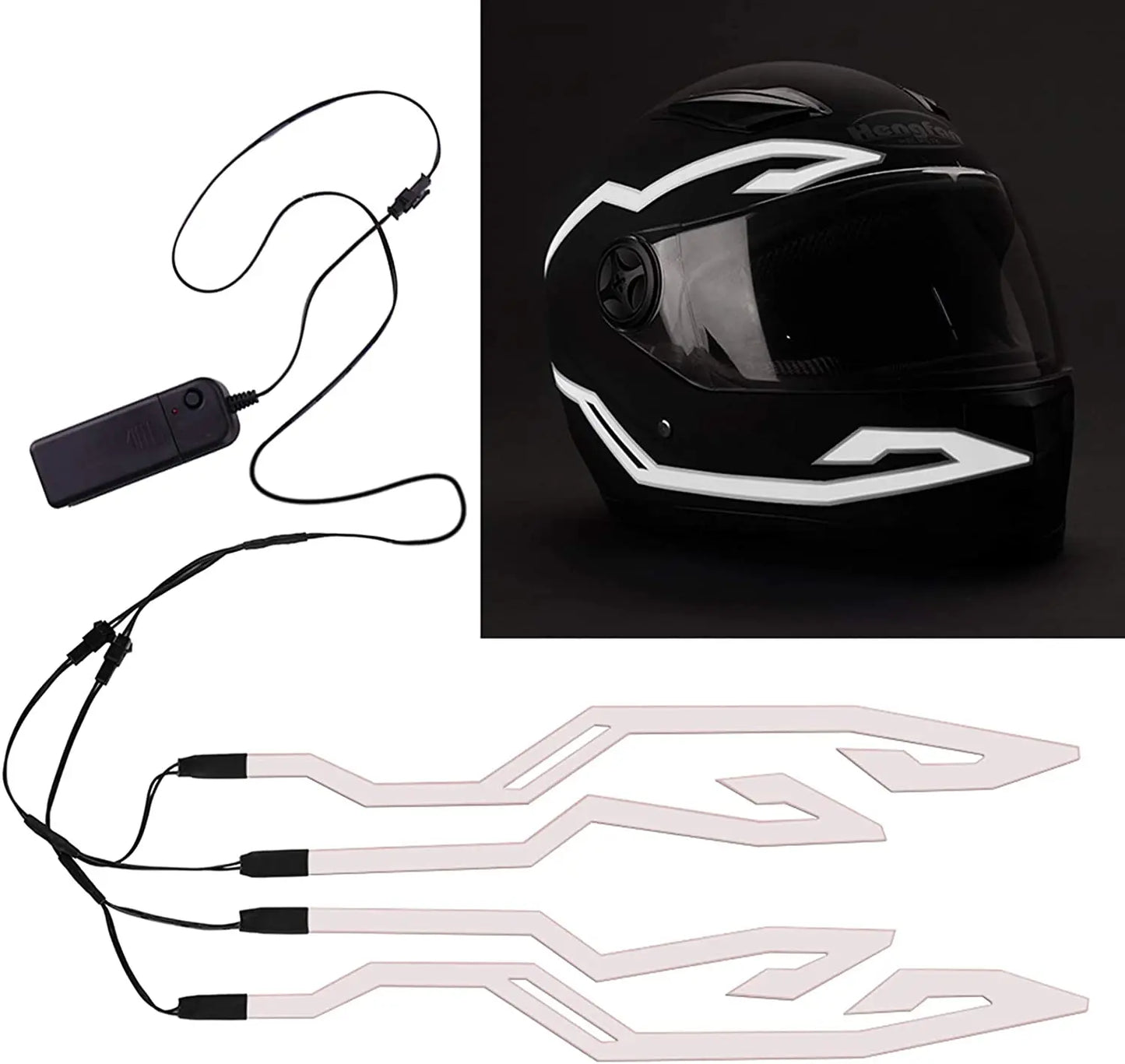 LazerGlow – LED Helmet Light Strips