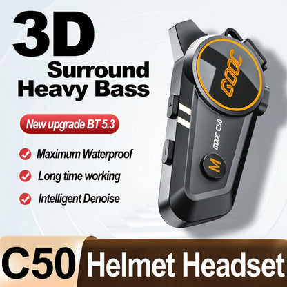 RideBeat – Waterproof Bluetooth Helmet Headset