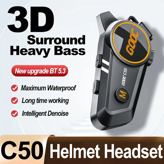 RideBeat – Waterproof Bluetooth Helmet Headset