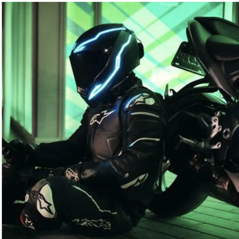 LazerGlow – LED Helmet Light Strips