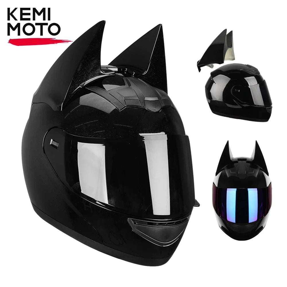 Dark Knight Ride – Batman-Inspired Full-Face Helmet