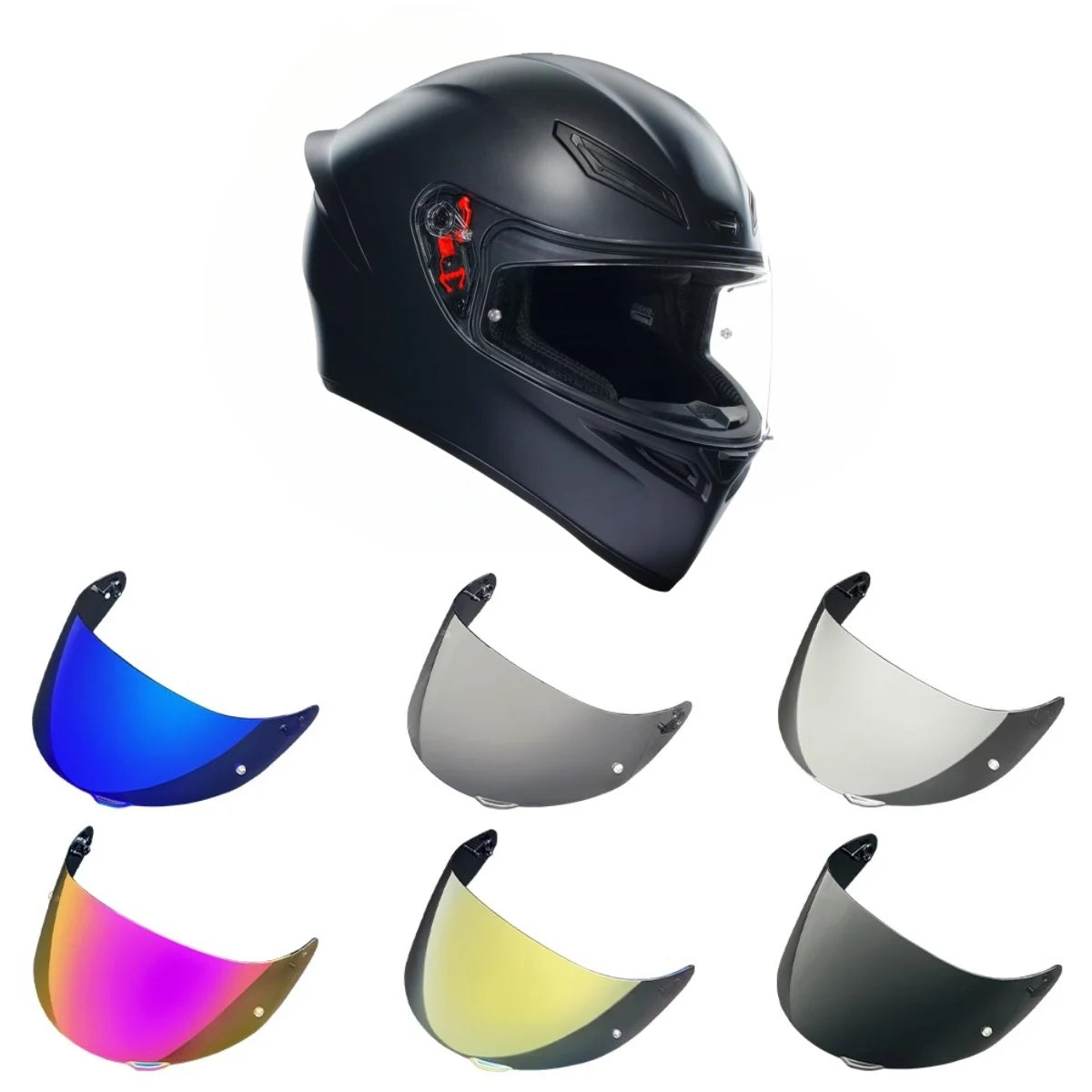 Replacement Visor Lens for AGV K1, K1S, K3SV, K5, K5S & Compact ST Helmets