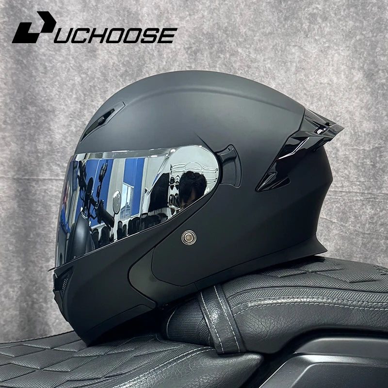 Titan Ride – Bold Muscular Modular Helmet