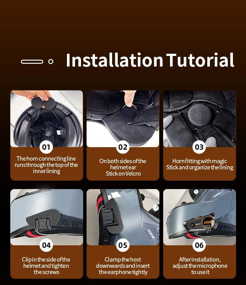 RideBeat – Waterproof Bluetooth Helmet Headset