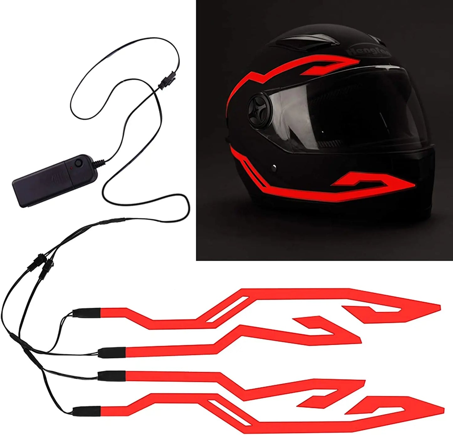 LazerGlow – LED Helmet Light Strips